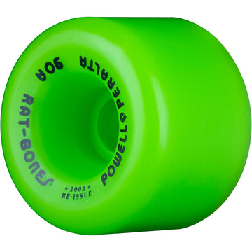 Powell Peralta - Rat Bones Green 60MM 90A Skateboard Wheels.