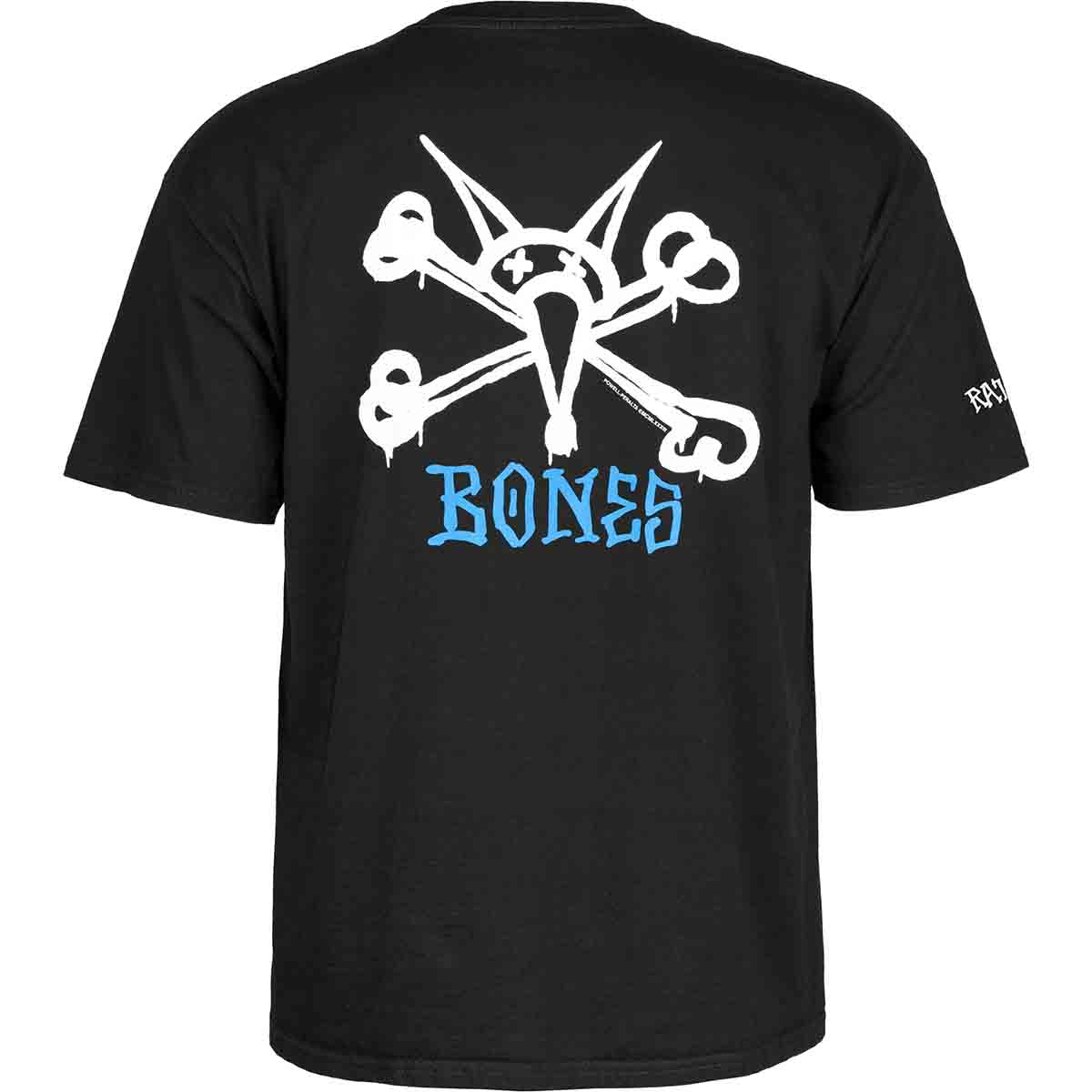 Powell Peralta Rat Bones Tee Black Back
