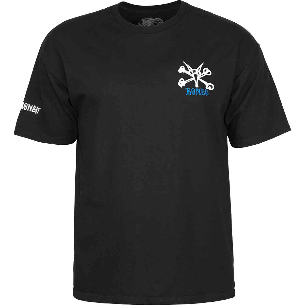Powell Peralta Rat Bones Tee Black Front