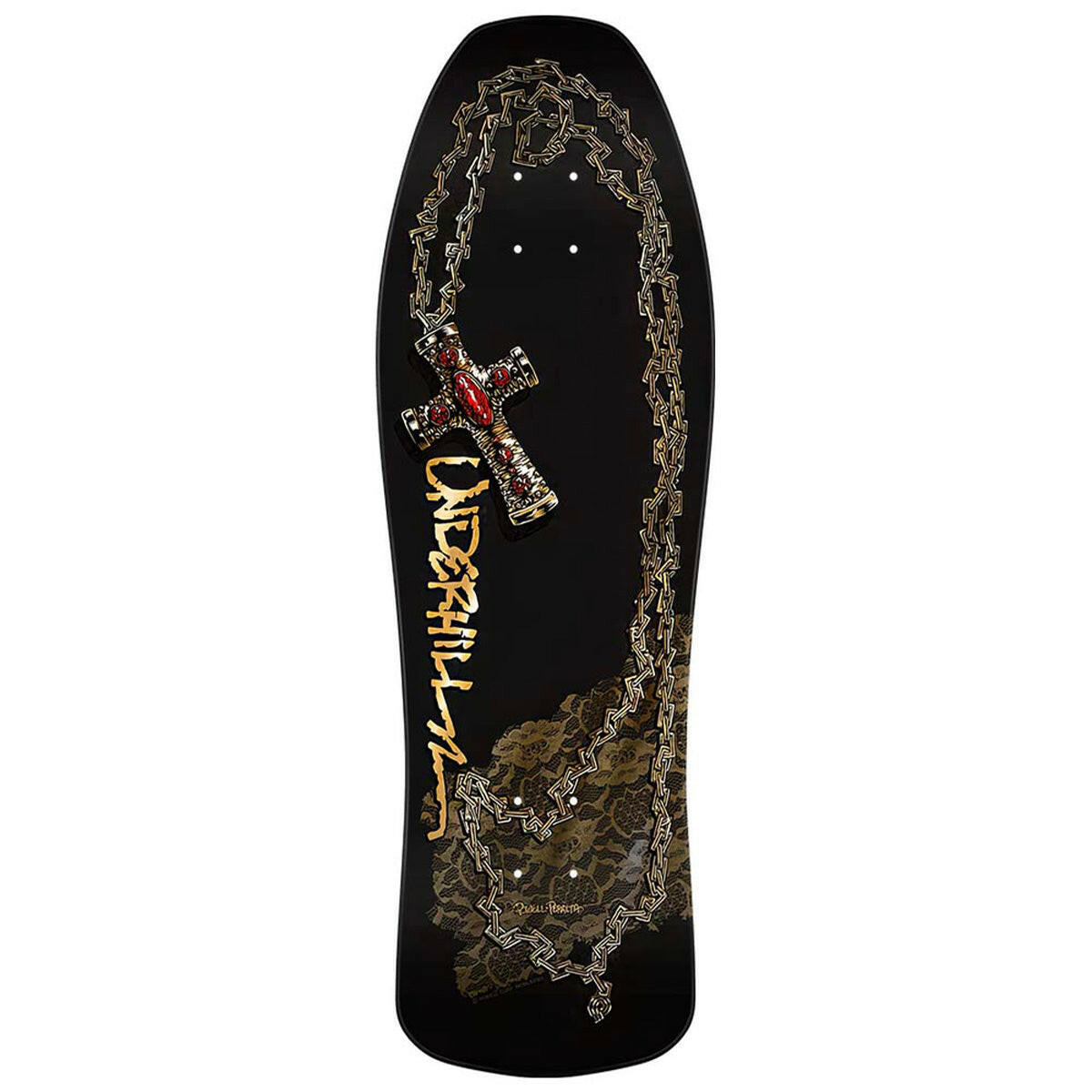 Powell Peralta - Ray Underhill Cross 9.9 Reissue Skateboard Deck.