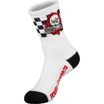 Powell Peralta - Ripper Cotton Socks Checker Red/Black