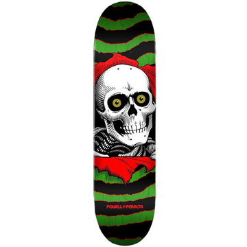 Powell Peralta - Ripper Green/Red 8.0 Skateboard Deck.