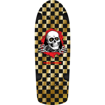 Powell Peralta - OG Ripper Checker 10.0 Reissue Skateboard Deck.