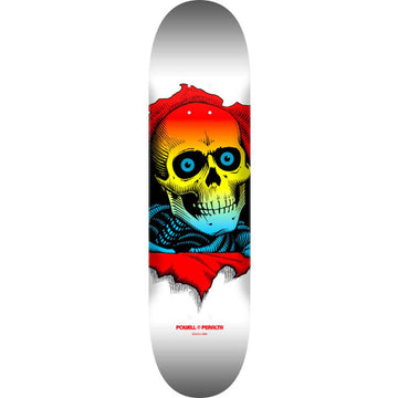 Powell Peralta Ripper Yellow Fade/White 8.0 Skateboard Deck