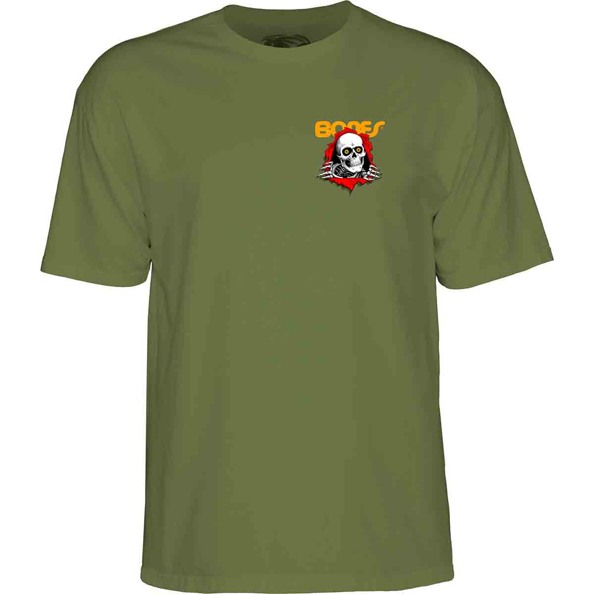 Powell Peralta - Ripper Youth Tee Military Green Front