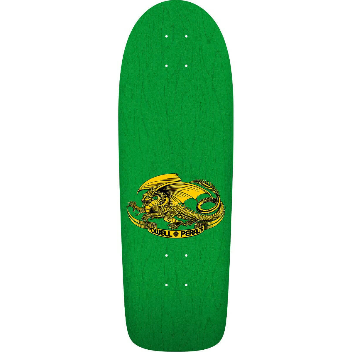 Powell Peralta - Rodriguez Skull & Sword OG Green 10.0 Reissue Skateboard Deck.