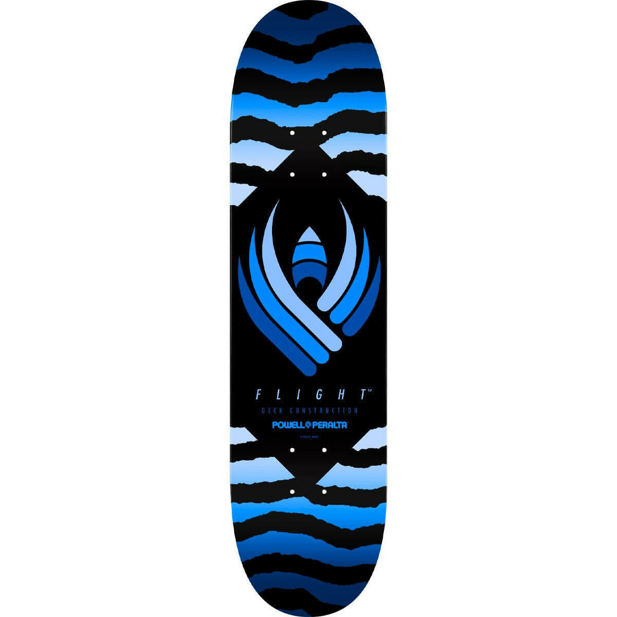 Powell Peralta - Safari Blue Flight 246 9.0 Skateboard Deck.
