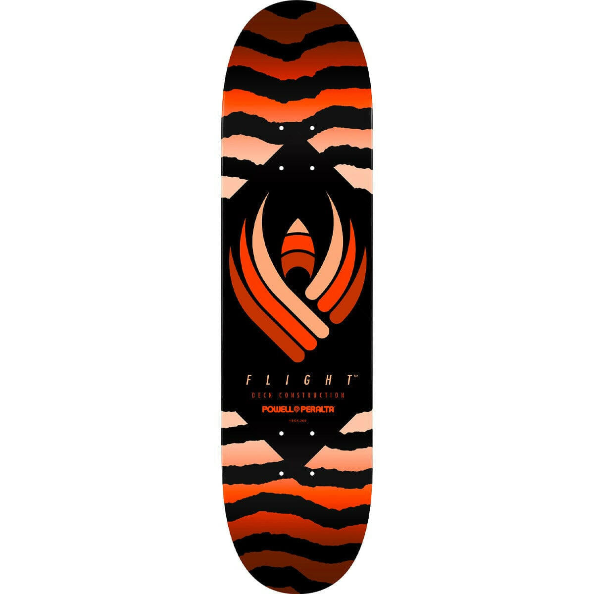 Powell Peralta - Safari Orange Flight 249 8.5 Skateboard Deck.