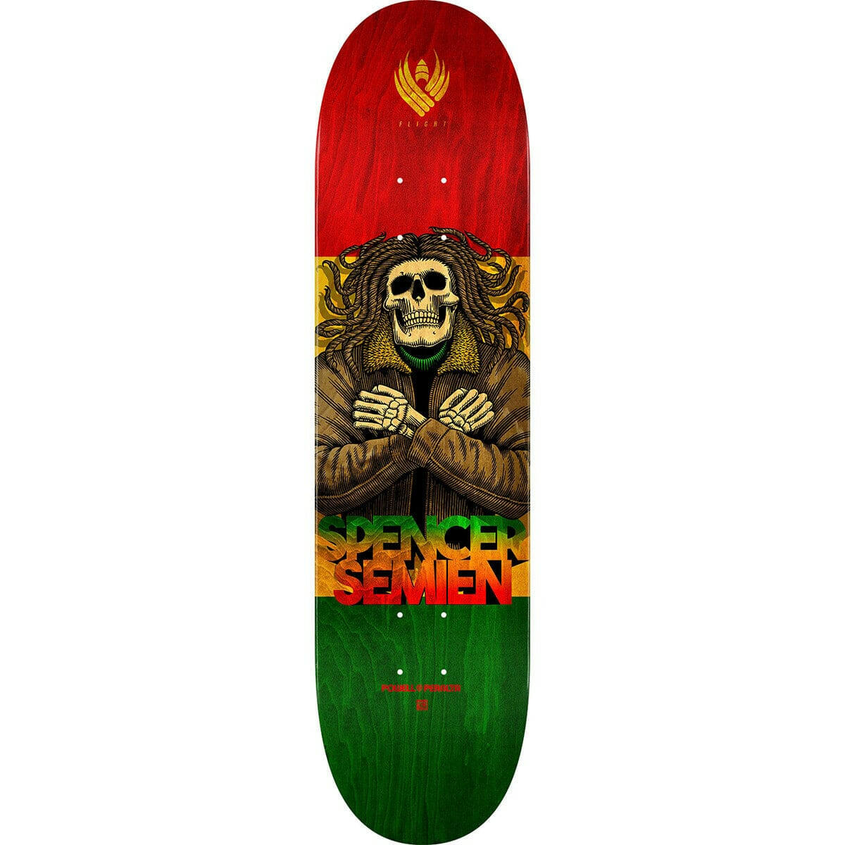 Powell Peralta - Spencer Semien Dreads Flight 8.25 Skateboard Deck.