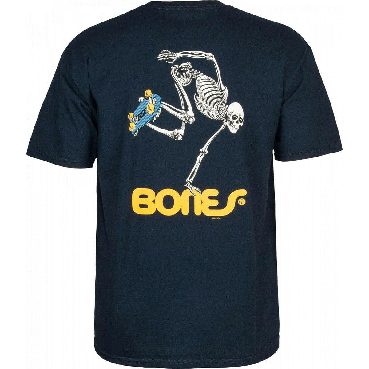Powell Peralta - Skateboarding Skeleton Tee Navy.
