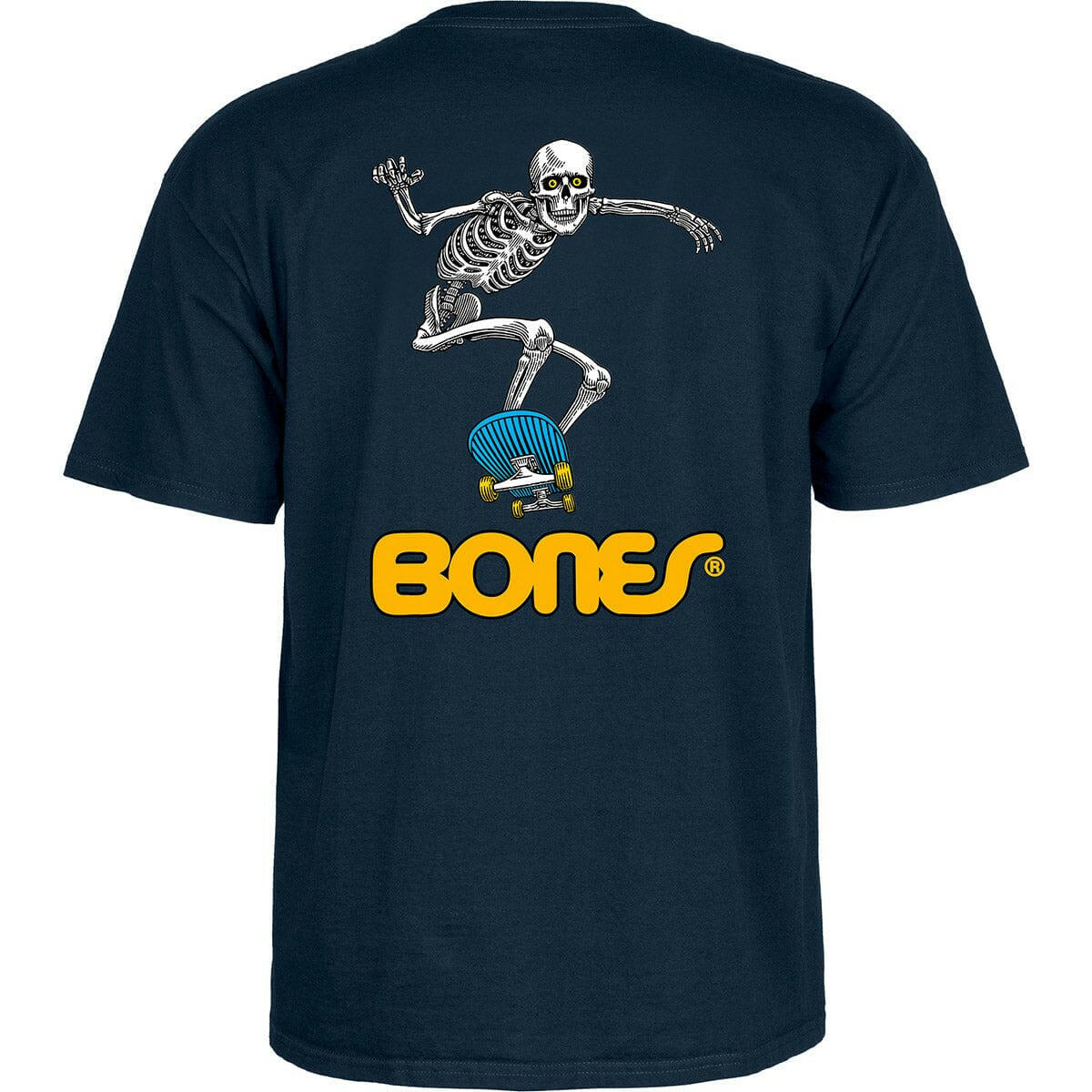 Powell Peralta - Skateboard Skeleton 2 Tee Navy.
