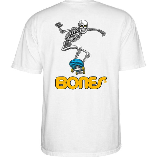 Powell Peralta - Skateboard Skeleton 2 Tee White.