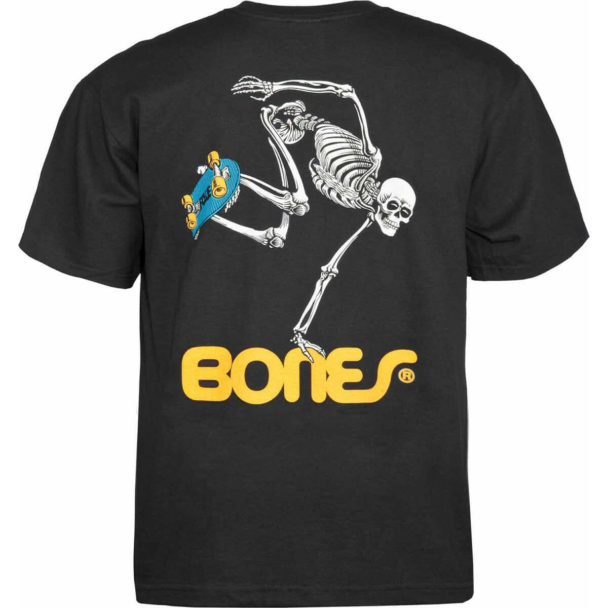 Powell Peralta - Skateboarding Skeleton Youth Tee Black.