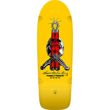 Powell Peralta - Skull & Nunchucks Bruce Lee 10.0 Skateboard Deck.