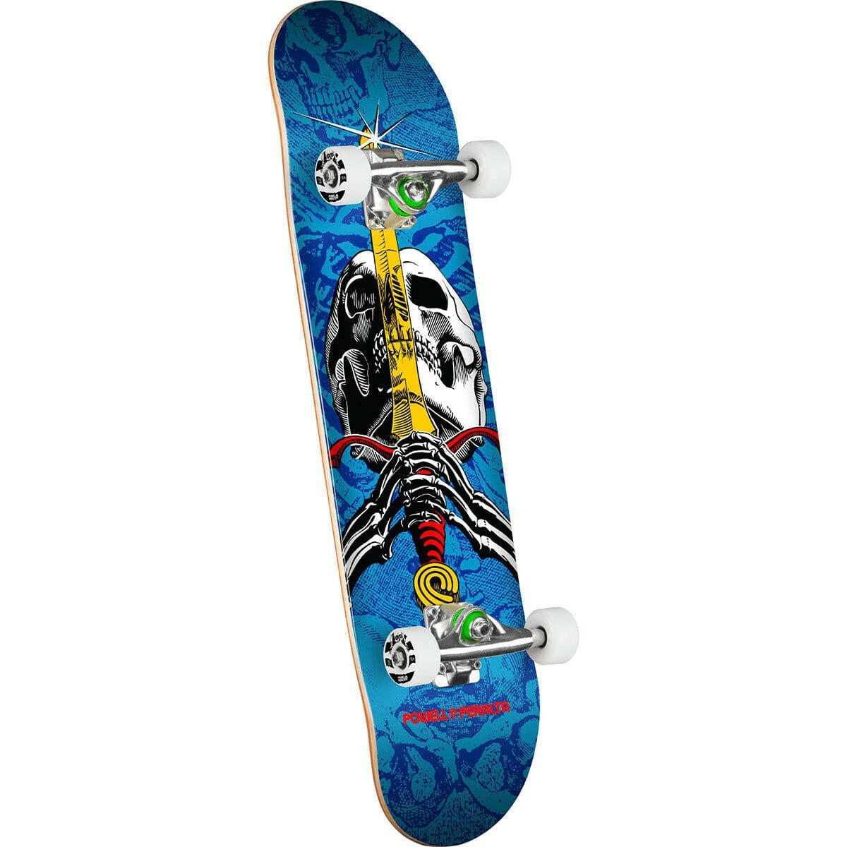 Powell Peralta - Skull & Sword Blue 7.5 Complete Skateboard.