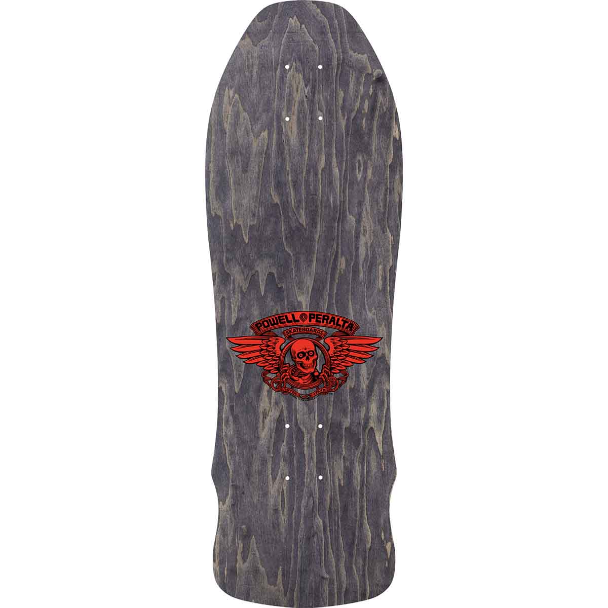 Powell Peralta Skull & Sword Geegah Silver Foil 9.75 Reissue Skateboard Deck Top