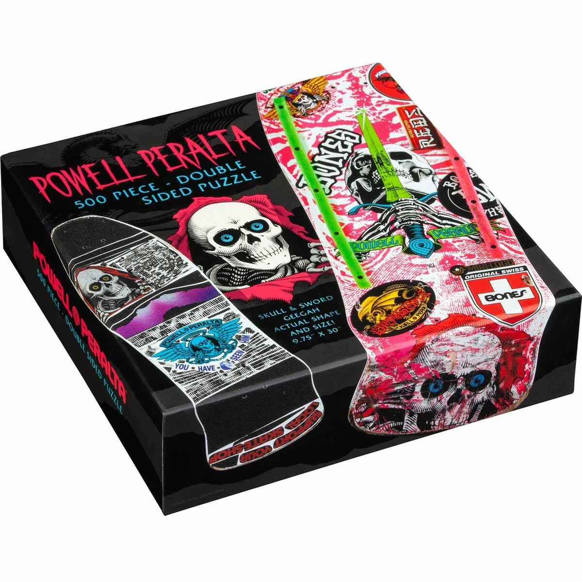 Powell Peralta -  Skull & Sword Jigsaw Puzzle.