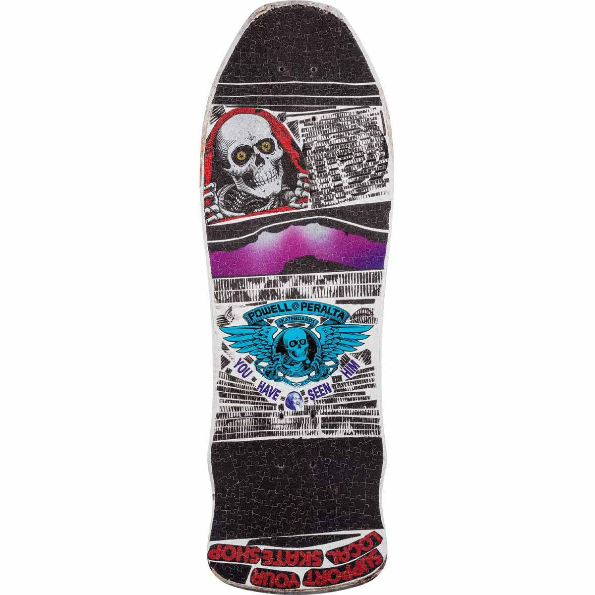 Powell Peralta -  Skull & Sword Jigsaw Puzzle.