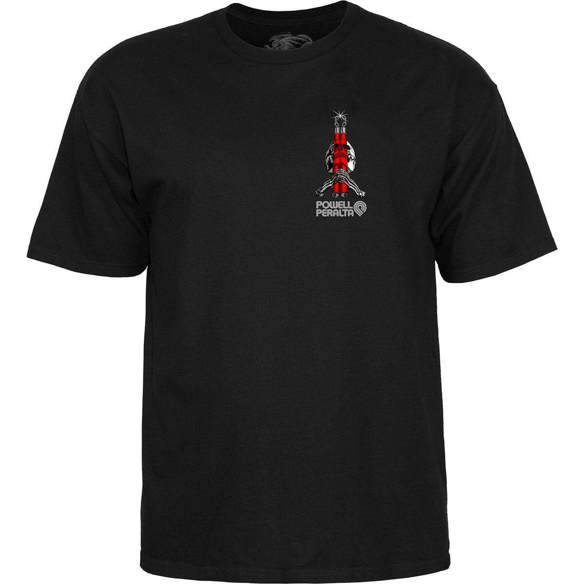 Powell Peralta - Skull & Nunchucks Bruce Lee Collab Tee Black.