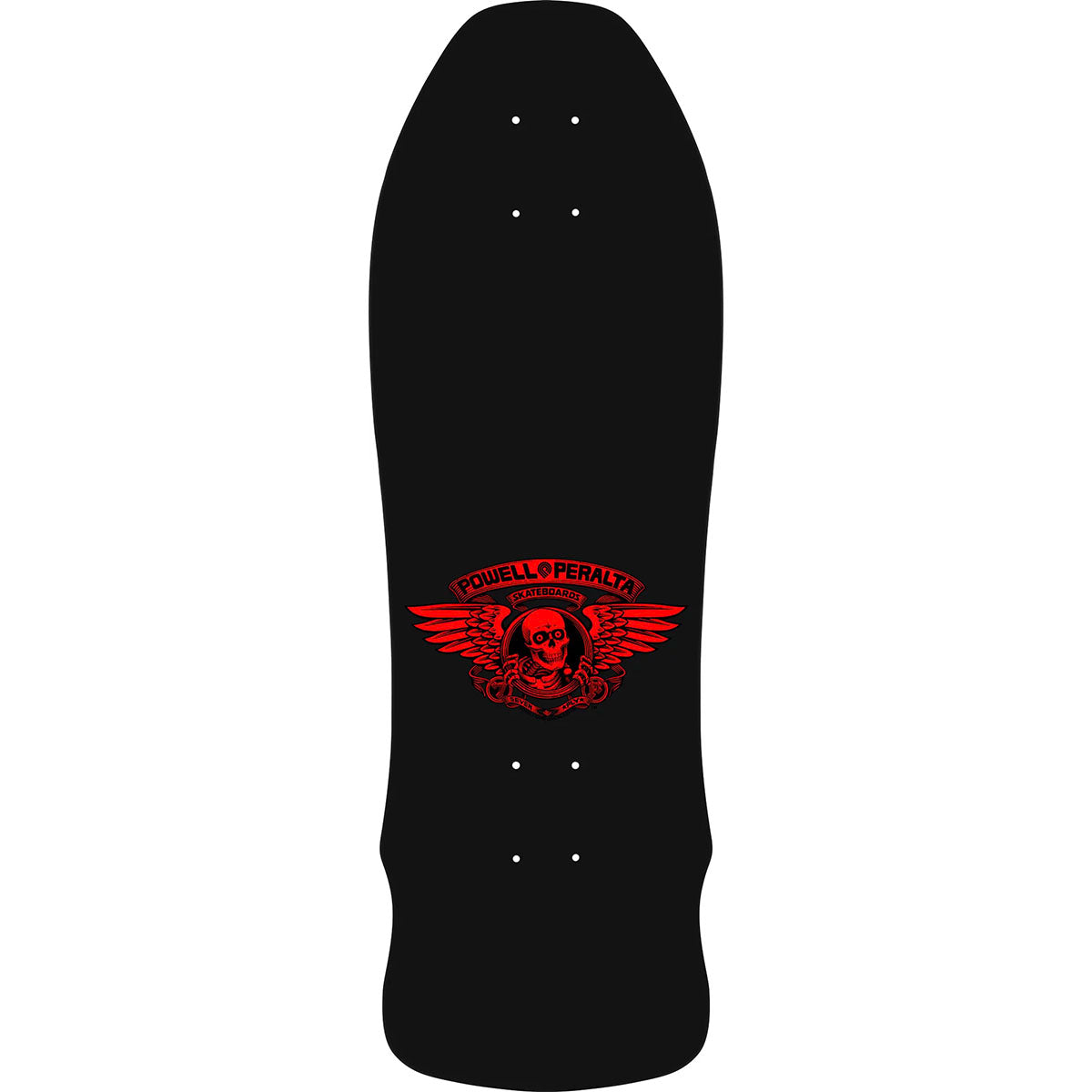 Powell Peralta Skull & Sword Geegah Red Foil 9.75 Reissue Skateboard Deck Top