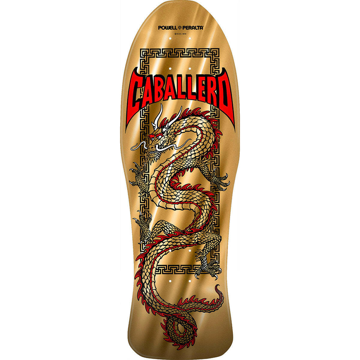 Powell Peralta - Steve Caballero Chinese Dragon 10.0 Reissue Skateboard Deck.