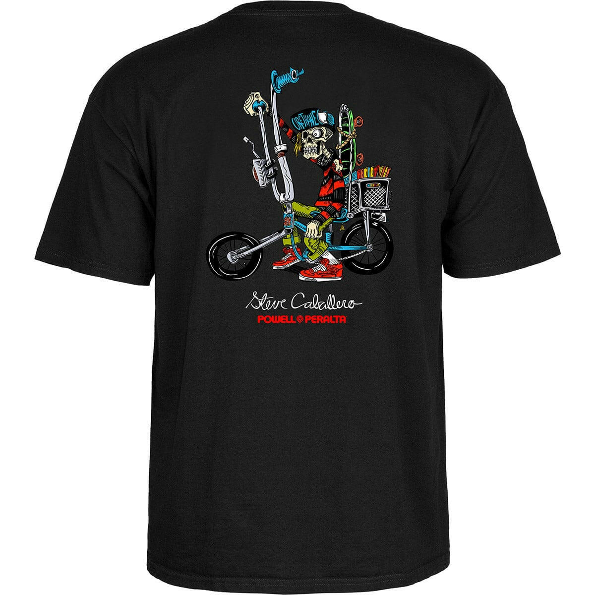 Powell Peralta - Steve Caballero Chopper Bike Tee Black.