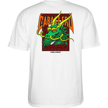 Powell Peralta - Caballero Street Dragon Tee White.