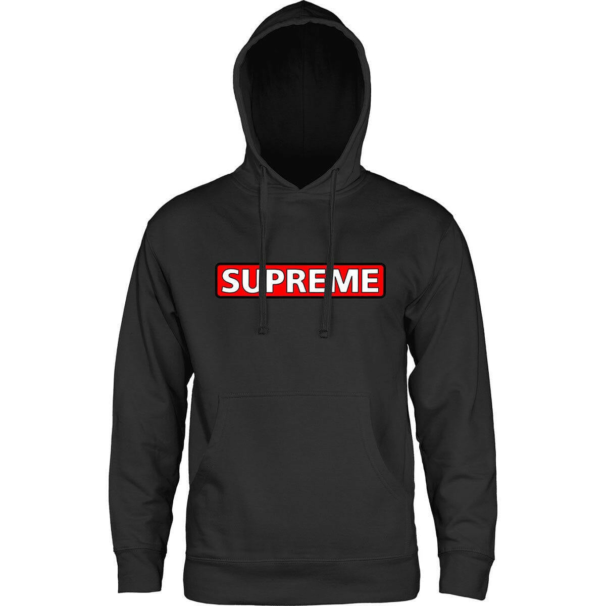 Powell Peralta - Supreme Mens Hoodie Black.