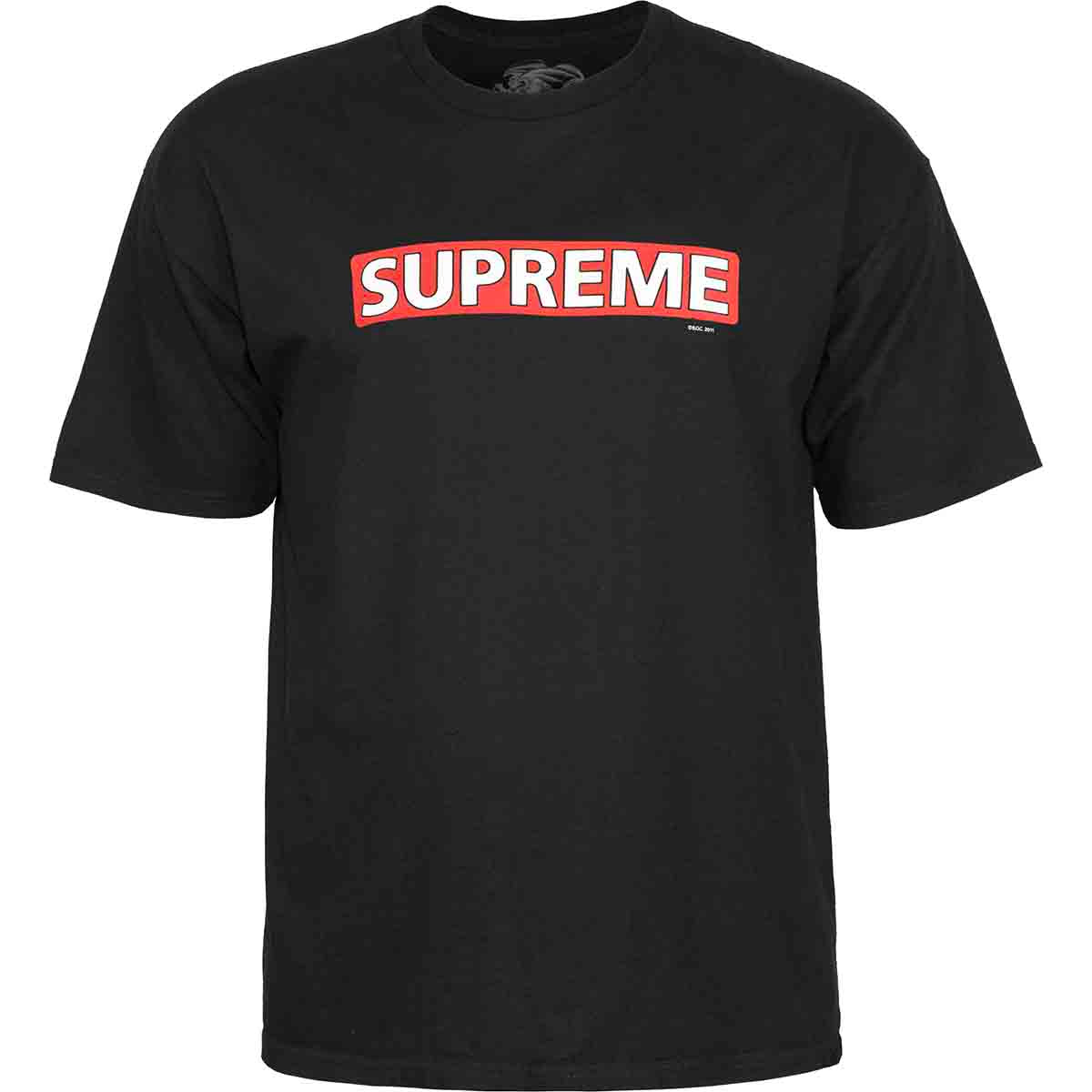 Powell Peralta Supreme Tee Black Front