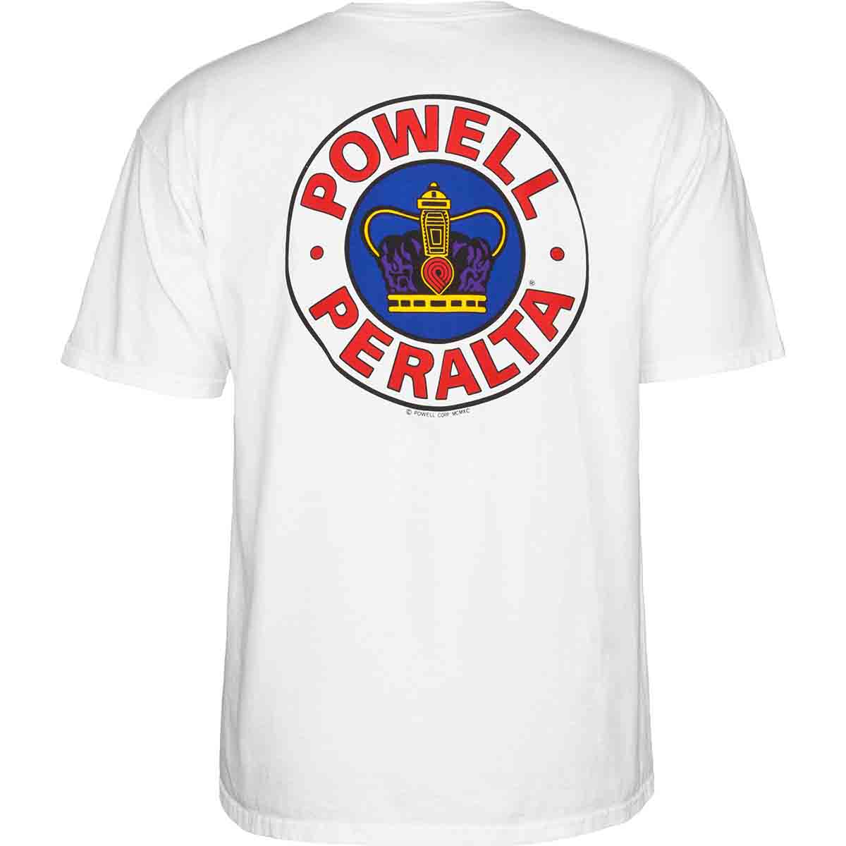 Powell Peralta Supreme Tee White Back