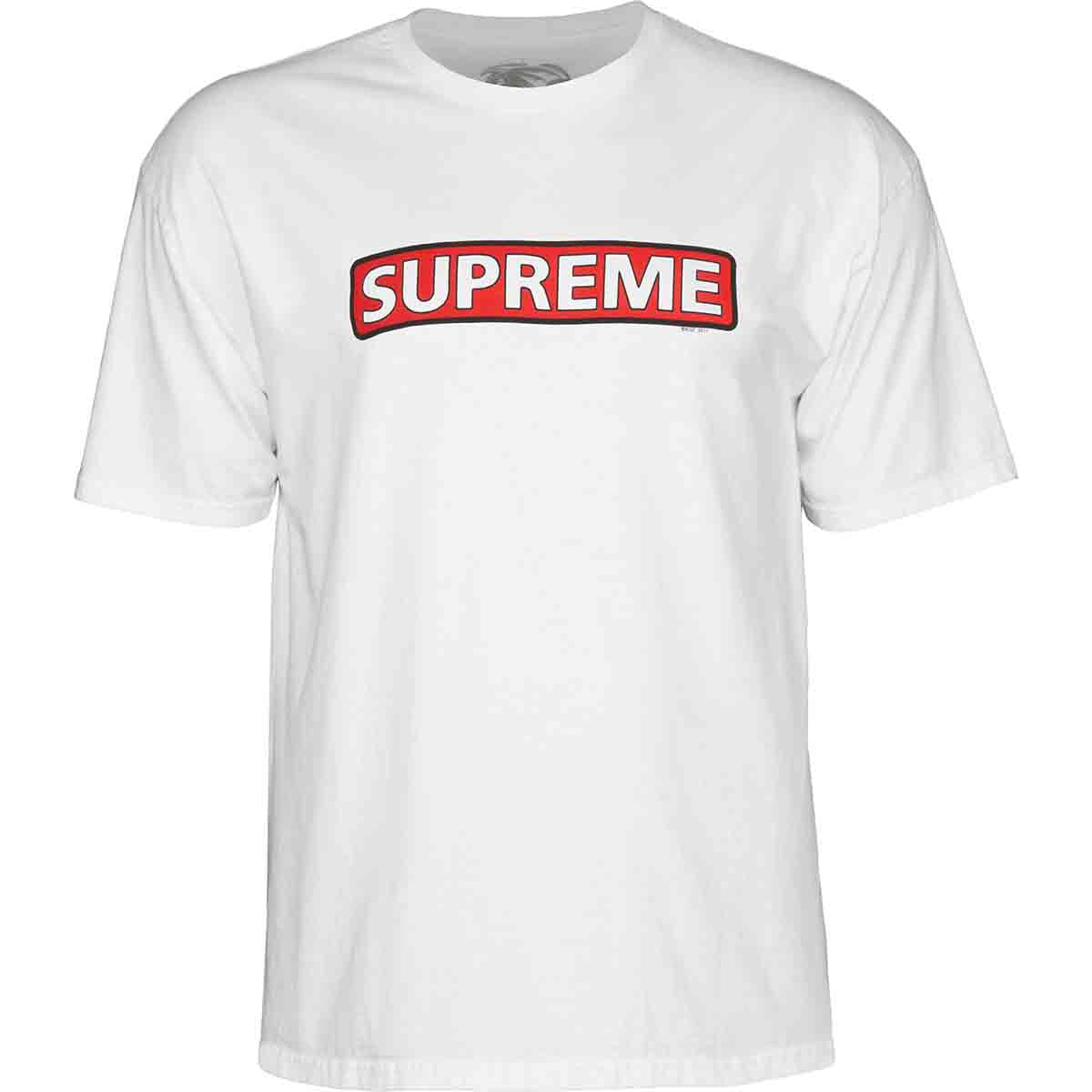 Powell Peralta Supreme Tee White