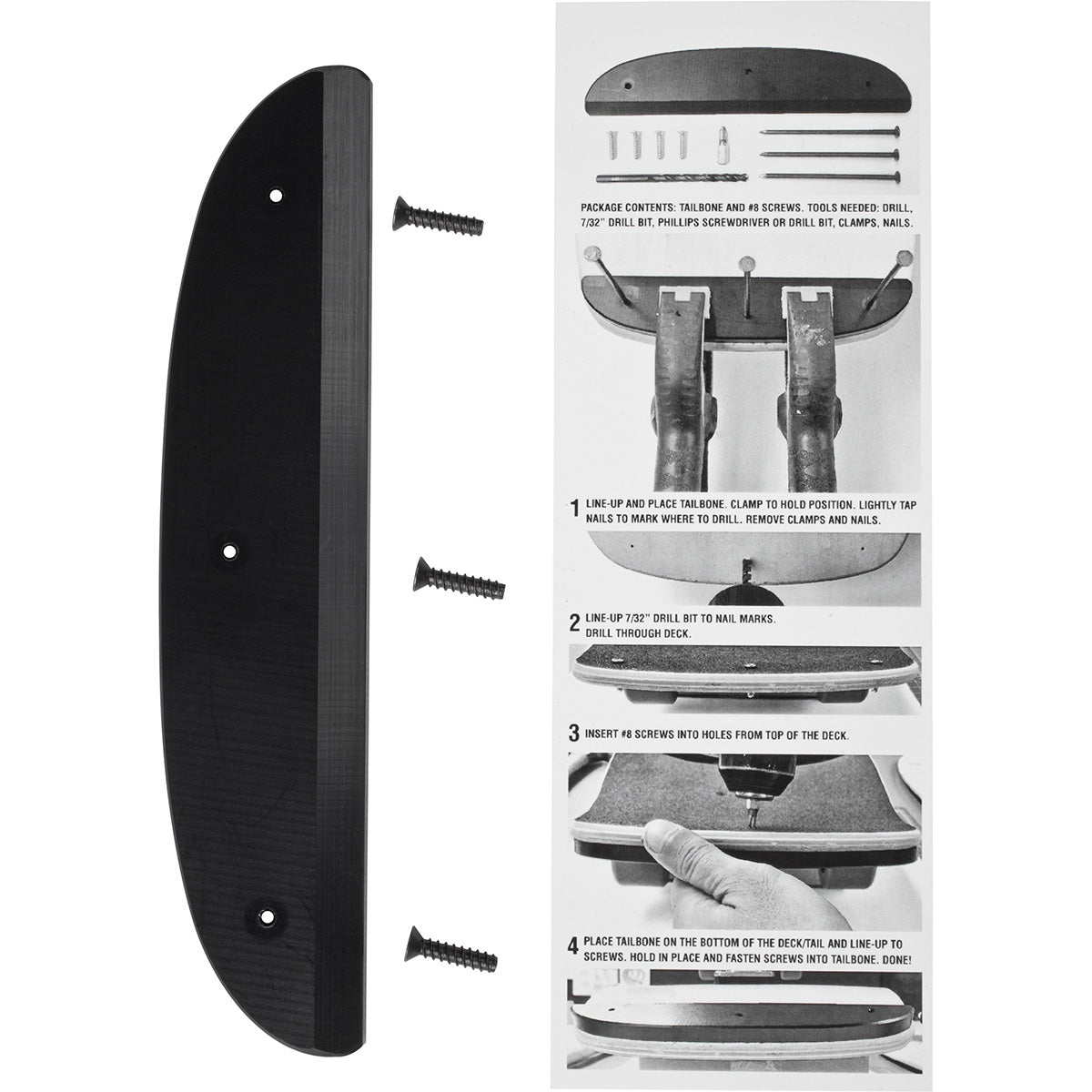 Powell Peralta - 8.0 Tail Bone Black.