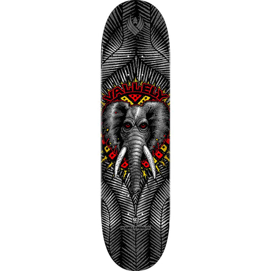 Powell Peralta Mike Vallely Elephant Silver Flight Skateboard Deck