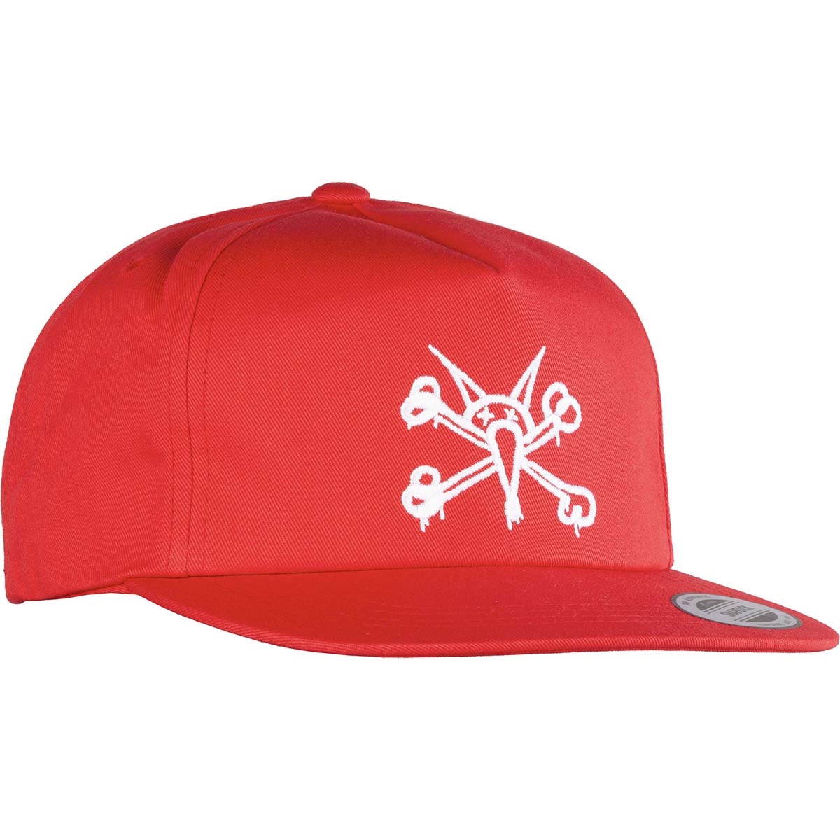 Powell Peralta Vato Rat Snapback Red Front