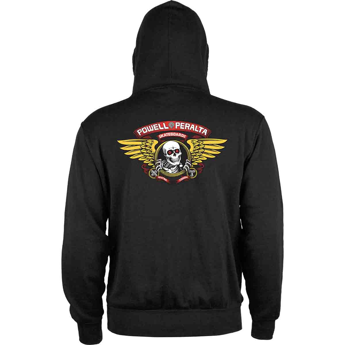 Powell Peralta Winged Ripper Hoodie Black Back