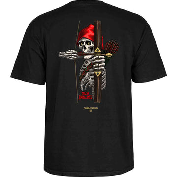 Powell Peralta Zach Doelling Archer Tee Black Back