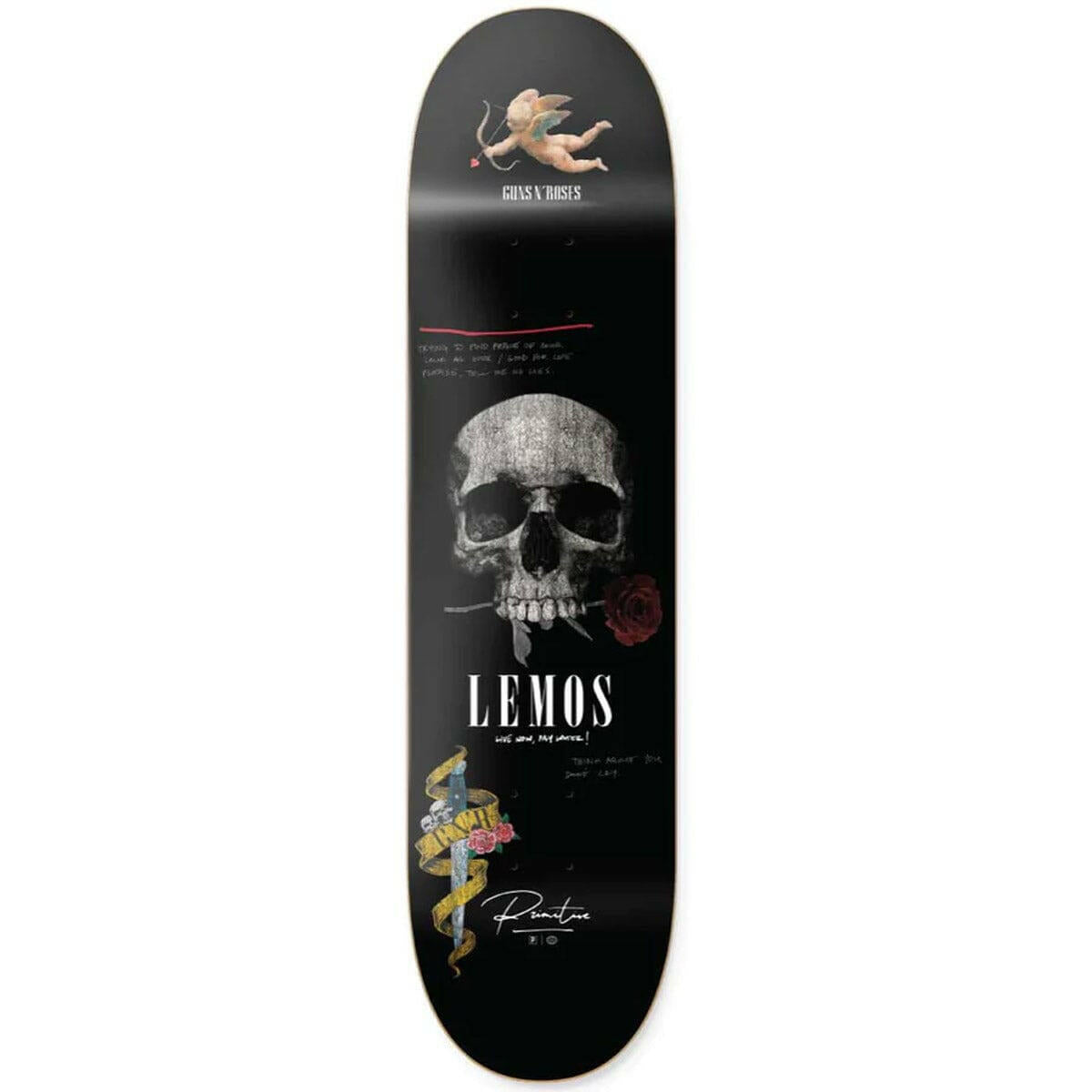 Primitive - Tiago Lemos Don't Cry 8.25 Skateboard Deck.