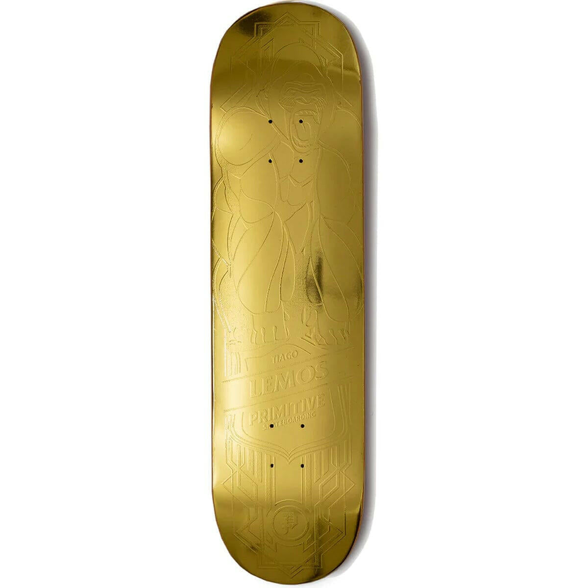 Primitive - Tiago Lemos Gorilla Gold 8.25 Skateboard Deck.
