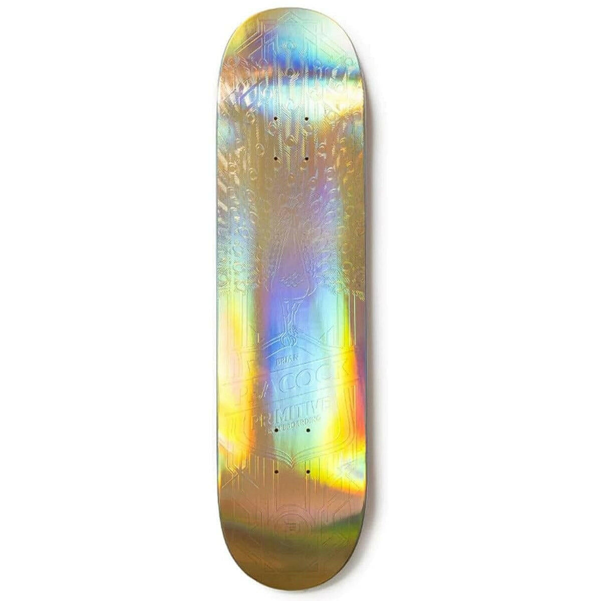 Primitive - Brian Peacock Holofoil Peacock 7.875 Skateboard Deck.