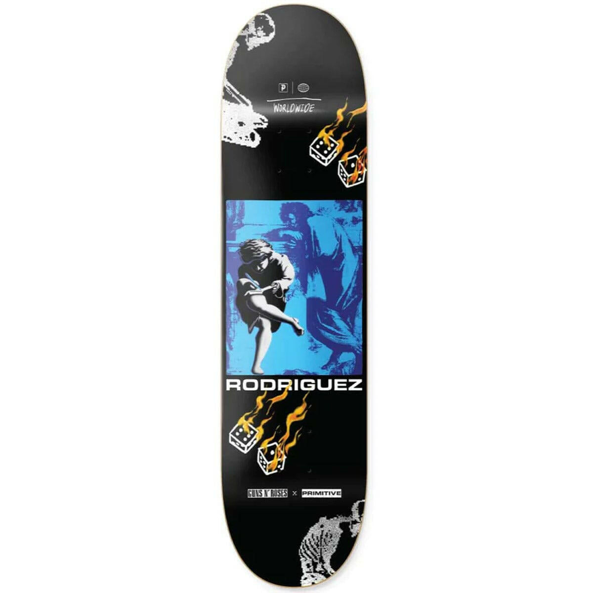 Primitive - Paul Rodriguez Estranged 8.125 Skateboard Deck.