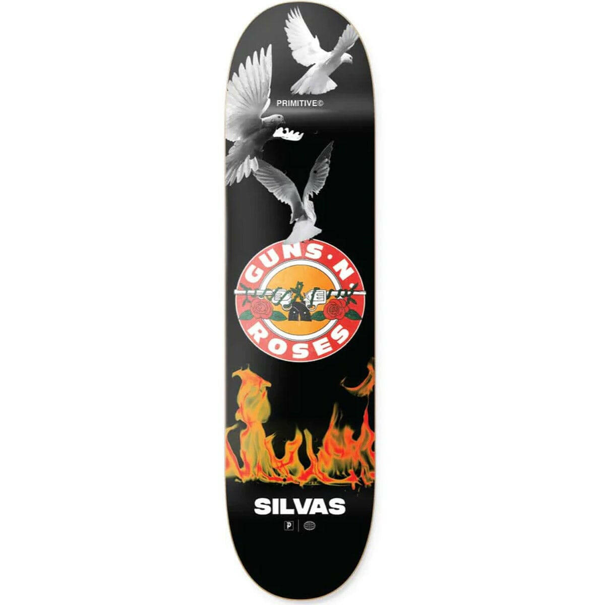 Primitive - Miles Silvas Next Door 8.38 Skateboard Deck.