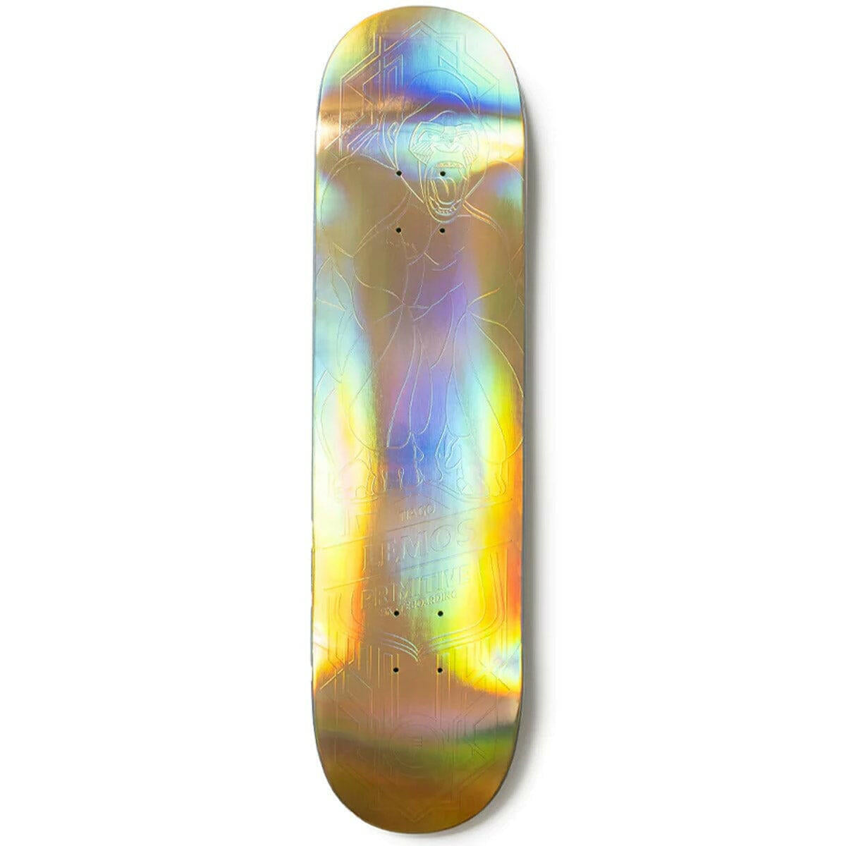 Primitive - Tiago Lemos Holofoil Gorilla 8.0 Skateboard Deck.