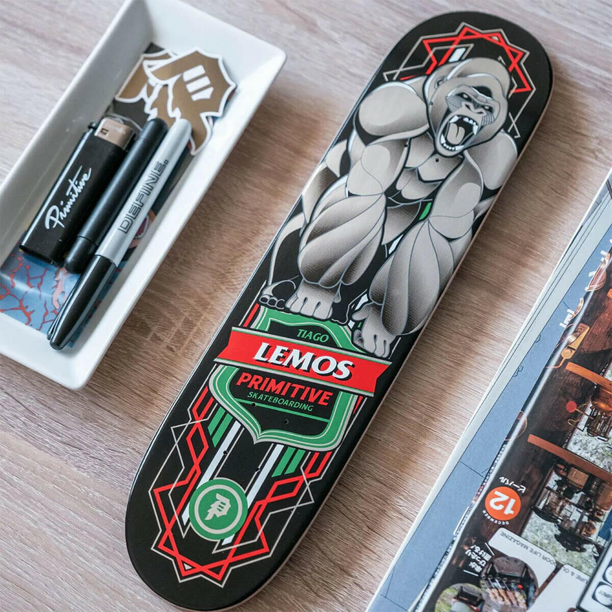 Primitive - Tiago Lemos Gorilla Collectible Mini Deck.