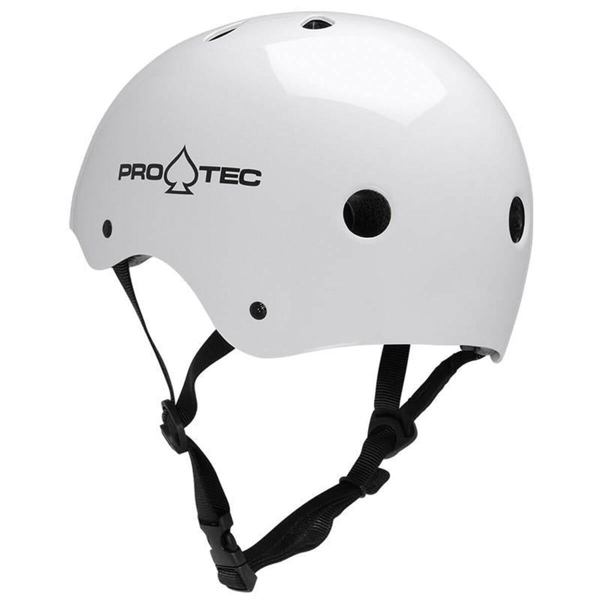 Pro Tec Classic Certified Helmet White Gloss.