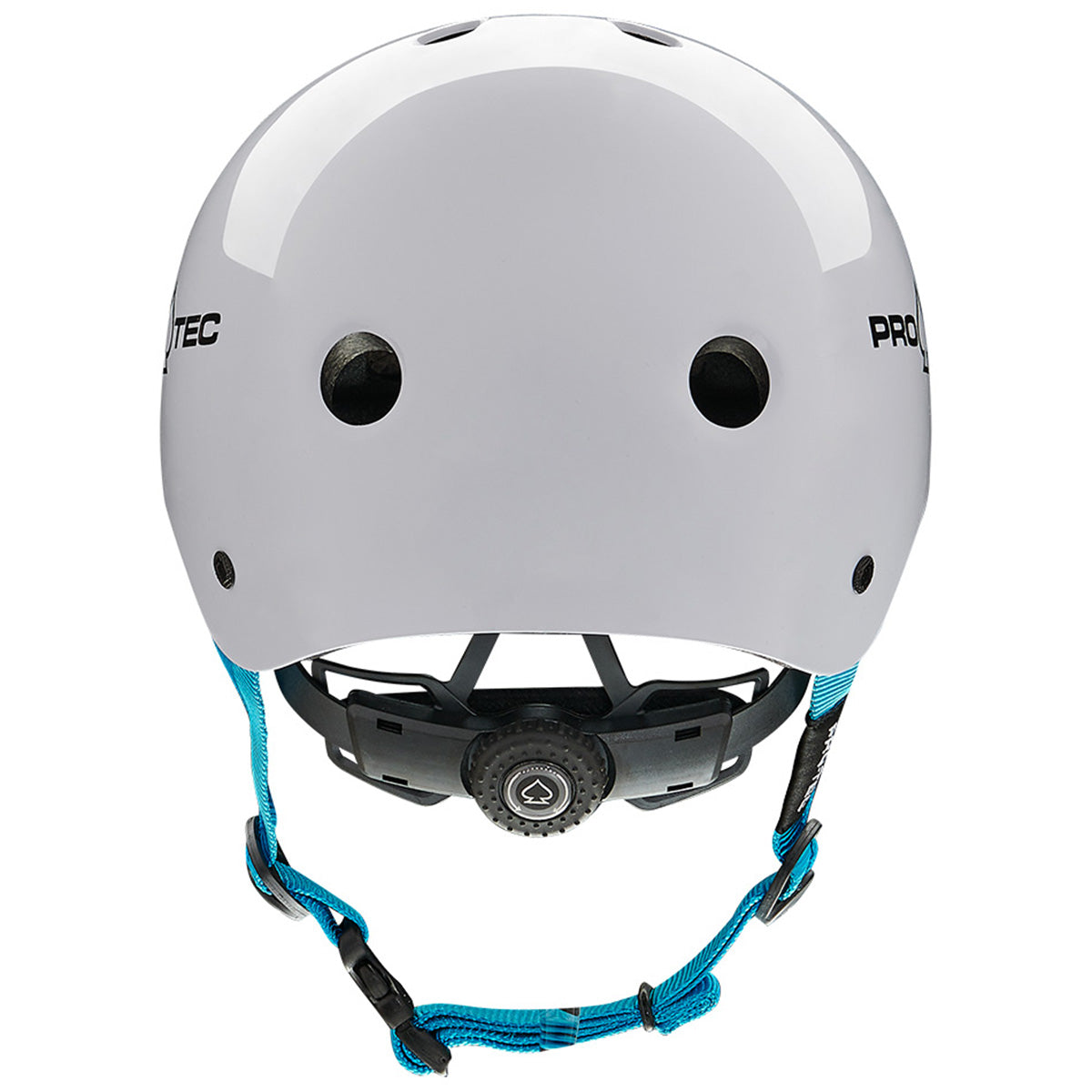 Pro Tec Junior Classic Fit Certified Helmet Gloss White Back