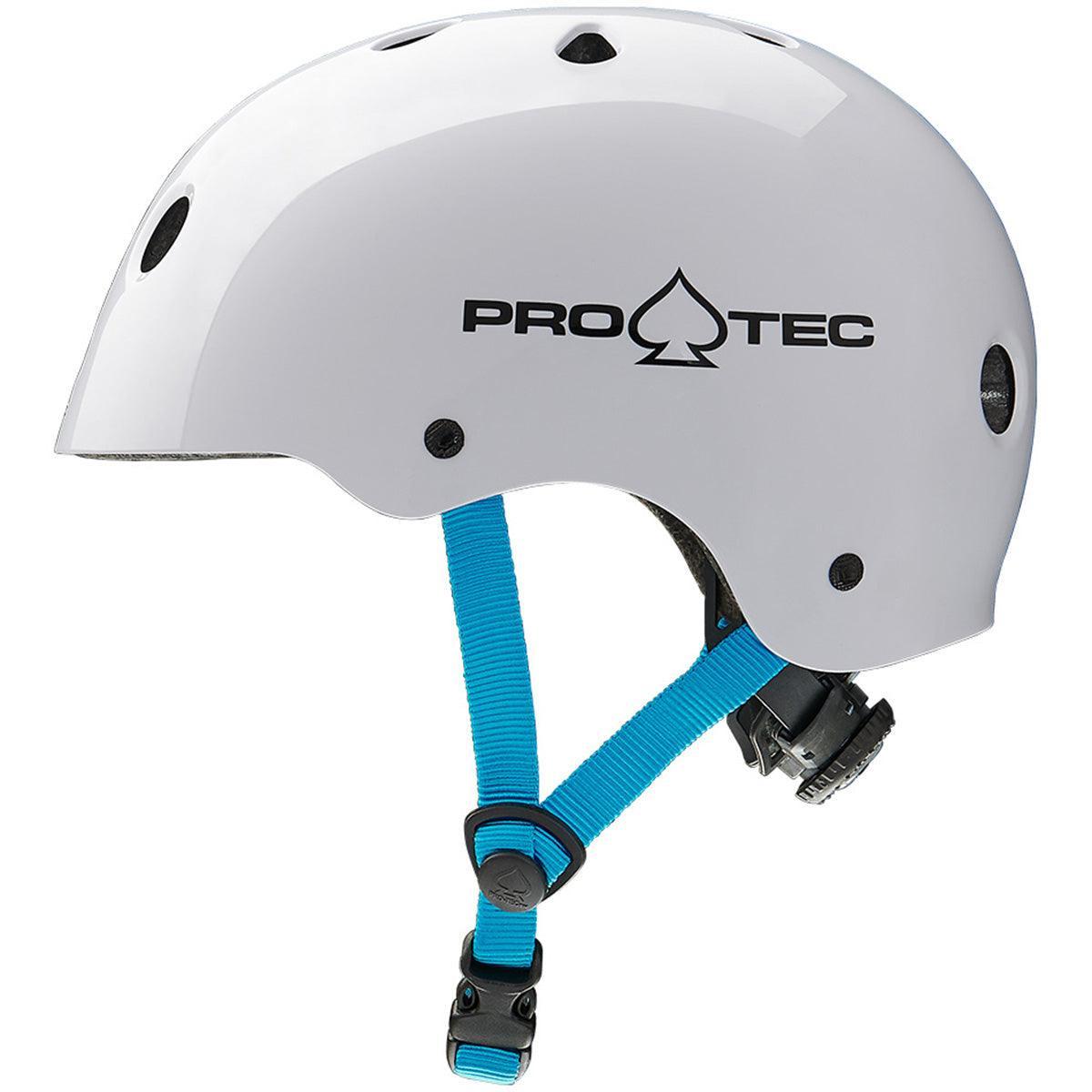 Pro Tec Junior Classic Fit Certified Helmet Gloss White Side 2