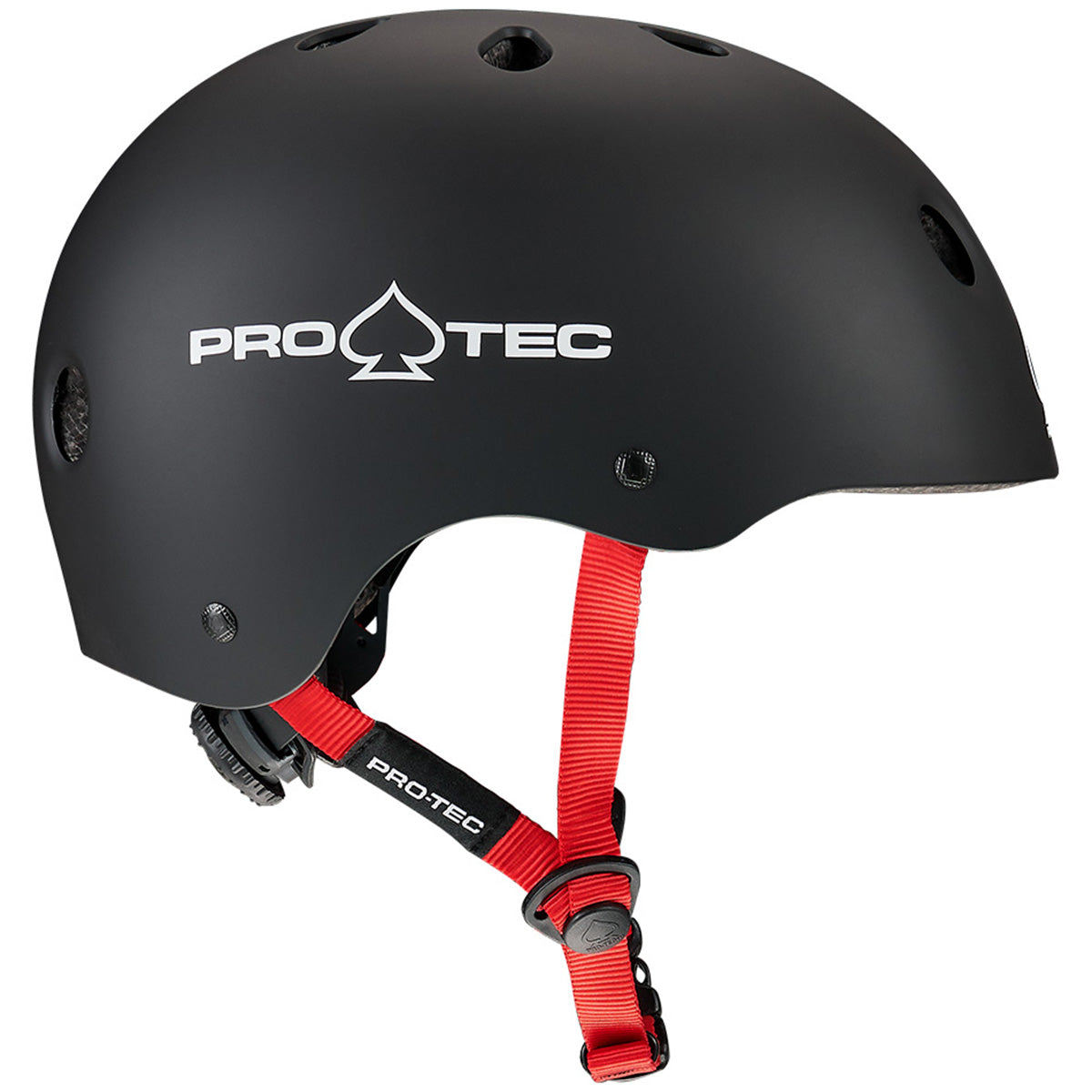 Pro Tec Junior Classic Fit Certified Helmet Matte Black Side
