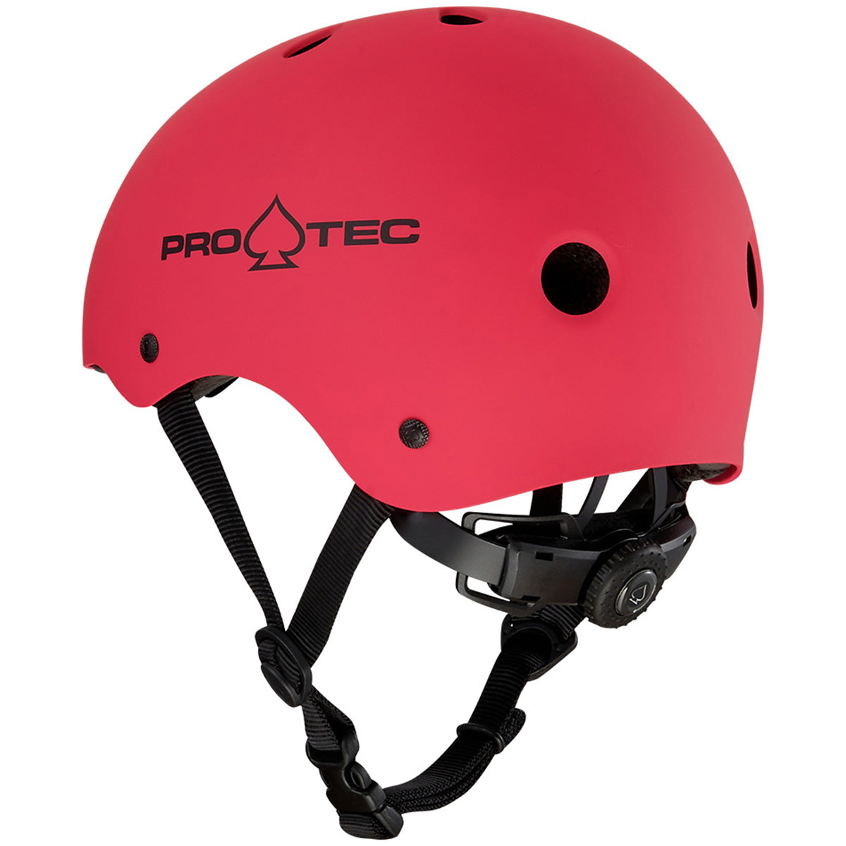 Pro Tec Junior Classic Fit Certified Helmet Matte Pink Back Angle