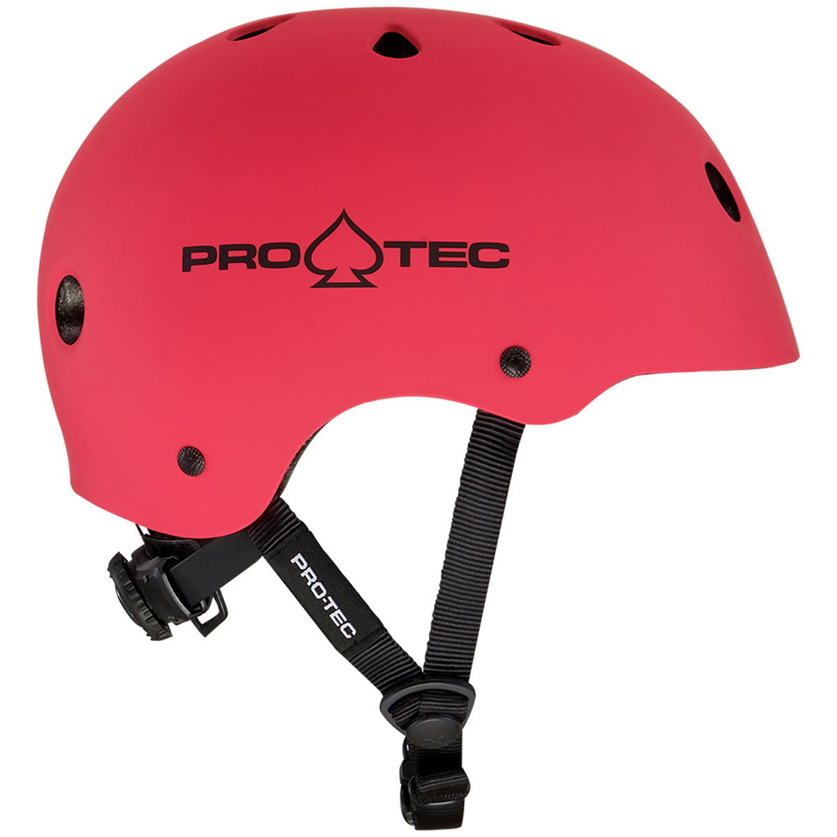 Pro Tec Junior Classic Fit Certified Helmet Matte Pink Side
