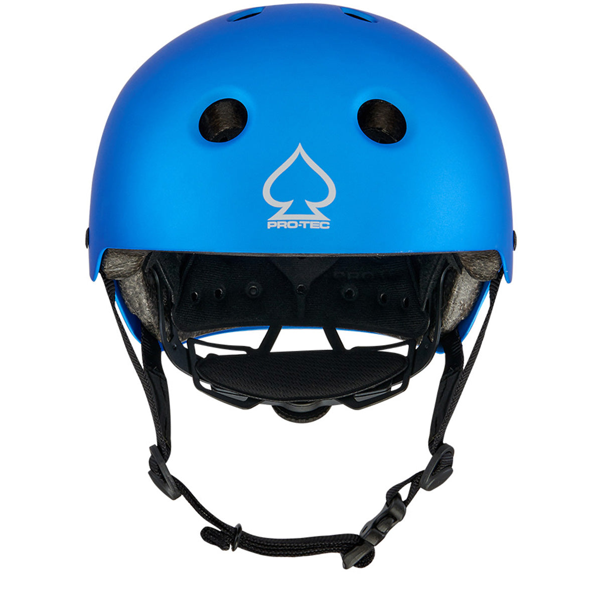 Pro Tec Junior Classic Fit Certified Helmet Metallic Blue Front